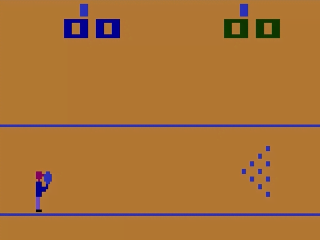 Bowling title screen for Atari 2600